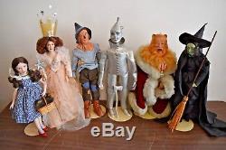 wizard of oz porcelain doll collection