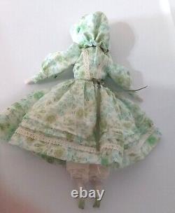 10.5 Antique/Vintage German Lady Doll, Porcelain and Cloth