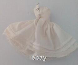 10.5 Antique/Vintage German Lady Doll, Porcelain and Cloth