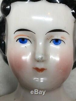 10 Antique Porcelain German Made China Head & Limbs Flat Top Hairstyle #SA