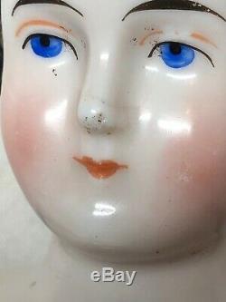 10 Antique Porcelain German Made China Head & Limbs Flat Top Hairstyle #SA
