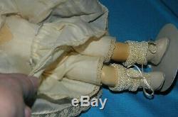 10 SWEET artist JULIA NAILS VINTAGE JUMEAU REPRODUCTION BISQUE DOLL & clothing