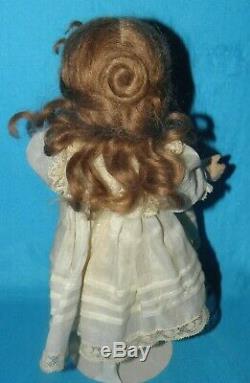 10 SWEET artist JULIA NAILS VINTAGE JUMEAU REPRODUCTION BISQUE DOLL & clothing