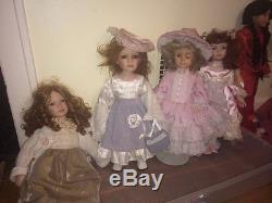 11 Vintage Porcelain Dolls $250 OBO