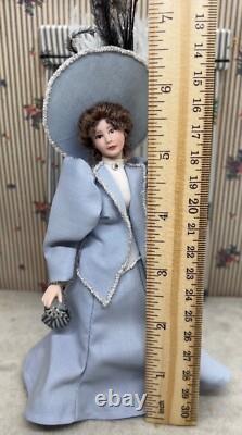 112 Vintage Artisan Dollhouse Miniature Doll Lady Porcelain Head