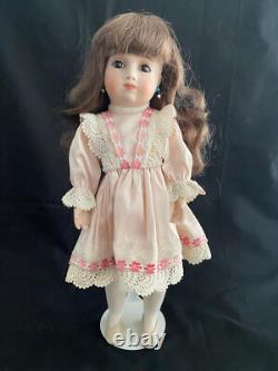 12.5 A. T. 11' Vivienne' Bisque Head Doll by Branka Scharli- Ready to Display