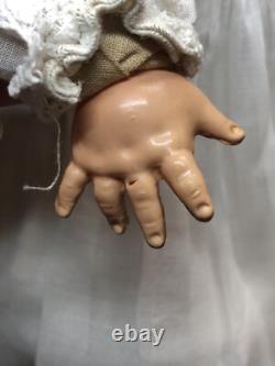 12 Antique German Dream Baby AM Armand Marseille Doll Cloth Celluloid Hands #Sf
