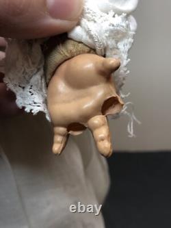 12 Antique German Dream Baby AM Armand Marseille Doll Cloth Celluloid Hands #Sf