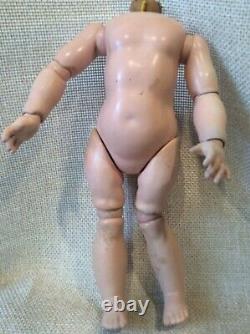 12 Antique toddler doll body (needs T. L. C)