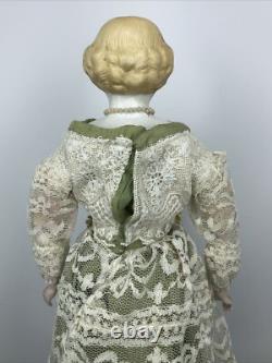 13 Antique German Early Doll Alt Beck Gottschaulck ABG Blonde Hair New Body A