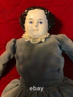 14 Vintage Doll from 1800's Germany withchina head, hands and forearms