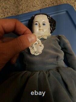 14 Vintage Doll from 1800's Germany withchina head, hands and forearms