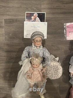 15 vintage porcelain dolls