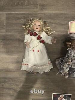 15 vintage porcelain dolls