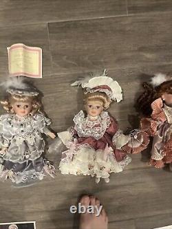 15 vintage porcelain dolls