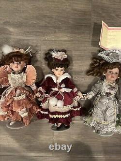 15 vintage porcelain dolls