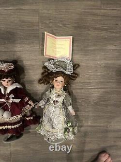 15 vintage porcelain dolls