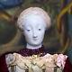 16 1/2 (42cm) Antique German Porcelain Doll Known As Nymphenburg Lady