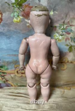 16,1 Very Rare Antique F. & W. Goebel Bavaria Character Toddler Dol Bisque