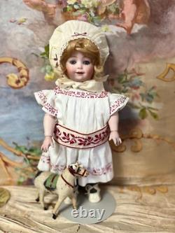 16,1 Very Rare Antique F. & W. Goebel Bavaria Character Toddler Dol Bisque
