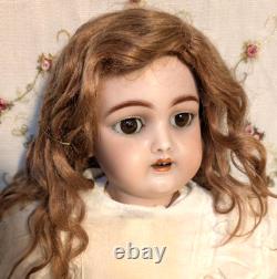 16 Antique German Doll -HANDWERCK 109 BJ Handwerck Body -Original Mohair Wig