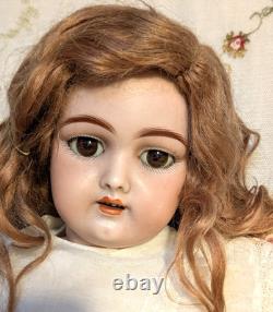 16 Antique German Doll -HANDWERCK 109 BJ Handwerck Body -Original Mohair Wig