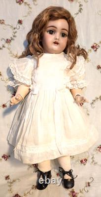 16 Antique German Doll -HANDWERCK 109 BJ Handwerck Body -Original Mohair Wig