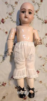 16 Antique German Doll -HANDWERCK 109 BJ Handwerck Body -Original Mohair Wig