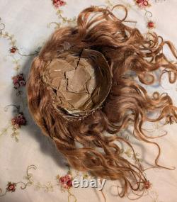 16 Antique German Doll -HANDWERCK 109 BJ Handwerck Body -Original Mohair Wig