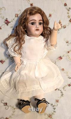 16 Antique German Doll -HANDWERCK 109 BJ Handwerck Body -Original Mohair Wig