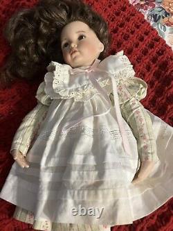 16 Ashton Drake Galleries Vintage Porcelain Doll In Excellent Condition