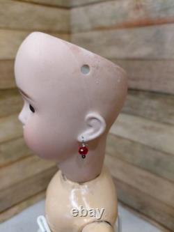 16 Heinrich Handwerck 421 Size 0 And Half German Bisque Head, Nice German Body