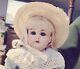 16 Kestner #166 Doll In Antique Attire With Repaired Shoulderplate