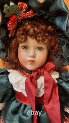 16 Vintage Porcelain Doll with Stand