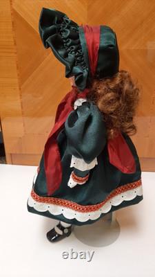 16 Vintage Porcelain Doll with Stand