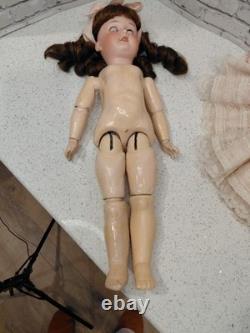 17.5 Heubach Koppelsdorf 230 3/0 Flawless Bisque On Good Quality German Body