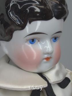 17 Antique German Alt Beck Gottschaulck ABG China Doll 1870-90 Exposed Ears #A