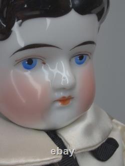 17 Antique German Alt Beck Gottschaulck ABG China Doll 1870-90 Exposed Ears #A