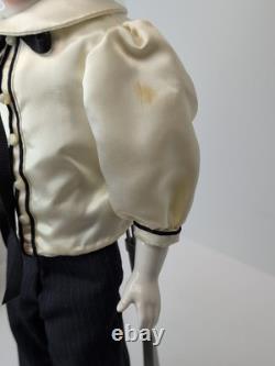 17 Antique German Alt Beck Gottschaulck ABG China Doll 1870-90 Exposed Ears #A