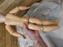 17 Flawless Kestner 167 Bisque Socket Head, Amazing Dress