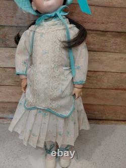 17 Little A. 1. M. Bisque Doll 1894 Precious Costume
