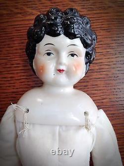 17 Vintage China Head Arms and Feet Doll Marked No. 5