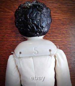 17 Vintage China Head Arms and Feet Doll Marked No. 5