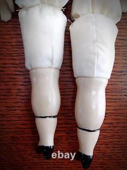 17 Vintage China Head Arms and Feet Doll Marked No. 5