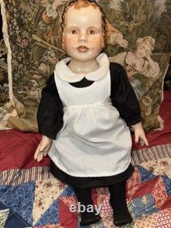 17'' Vintage Porcelain Doll Mary Beth by Rachel Cold