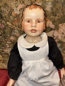 17'' Vintage Porcelain Doll Mary Beth by Rachel Cold