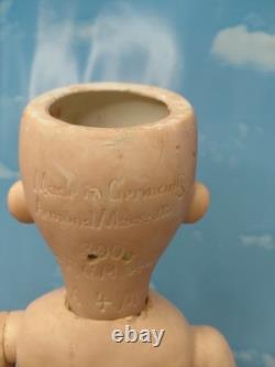 18 Armand Marseille Chunky Toddler Bisque Head Doll, Adorable Dress