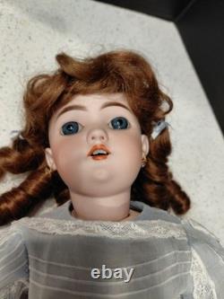 18 Simon & Halbig DEP 1039 Almond Eyed Bisque Head On Antique Germqn Body