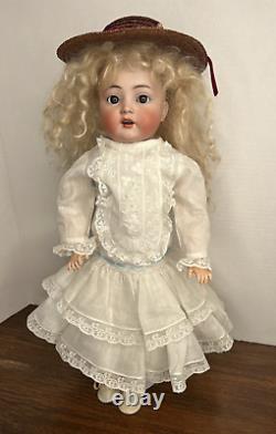 18 Simon Halbig K & R Flirty Eye Doll #117 N Open Mouth