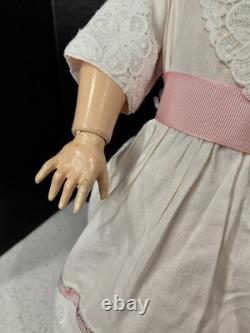 19.5 Bisque Doll CM Bergmann Walterhausen 1916 3 Flawless, Great Dress